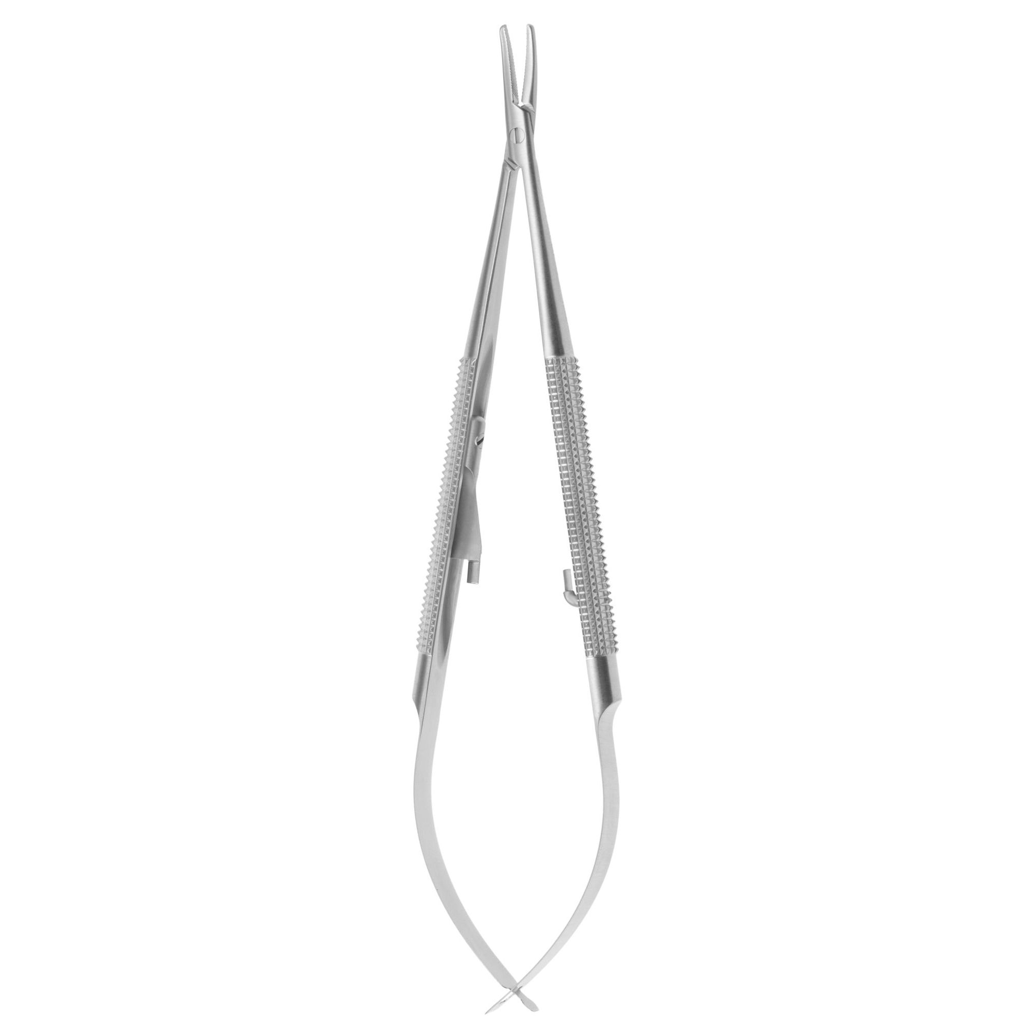 NEEDLE HOLDER CASTROVIEJO MM140 CURVED