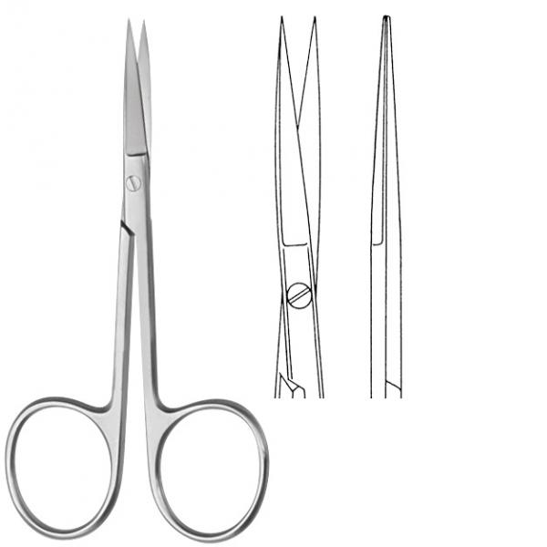 Iris scissors straight